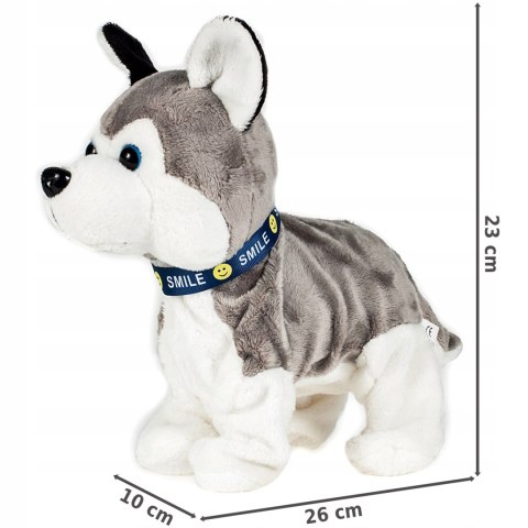Interaktywny Piesek Husky Z Dźwiękami I Ruchami, Idealny Towarzysz Zabaw