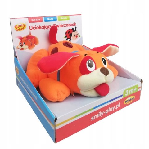 Interaktywny Piesek Smily Play- Wibrująca Zabawka Do Nauki Raczkowania 19Cm