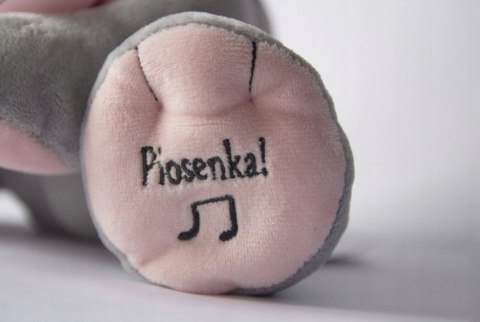 Interaktywny Słonik A Kuku 24Cm Pluszowy Mówiący I Śpiewający Dla Dzieci