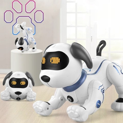 Interaktywny Zabawkowy Zdalnie Sterowany Robopiesek Z Pilotem Umie Sztuczki
