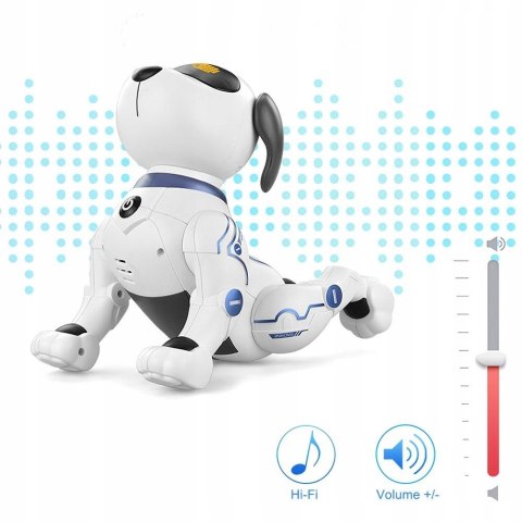 Interaktywny Zabawkowy Zdalnie Sterowany Robopiesek Z Pilotem Umie Sztuczki