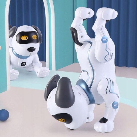 Interaktywny Zabawkowy Zdalnie Sterowany Robopiesek Z Pilotem Umie Sztuczki