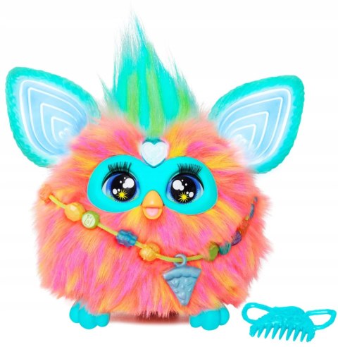 Maskotka Furby Coral - Interaktywna, Ponad 600 Reakcji, 5 Trybów Głosowych
