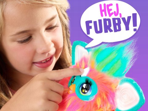 Maskotka Furby Coral - Interaktywna, Ponad 600 Reakcji, 5 Trybów Głosowych