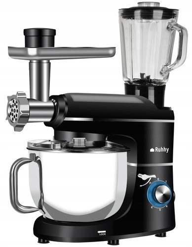 Robot Kuchenny 3W1 Ruhhy 2200W Z Blenderem I Maszynką Do Mięsa, 6,2L