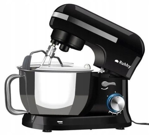 Robot Planetarny Ruhhy 1700W 4,5L, 8 Prędkości, Stal Nierdzewna, Czarny