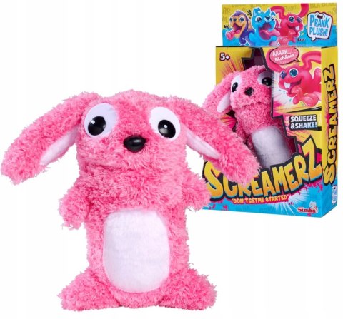 Simba Screamerz Króliczek Interaktywny Pluszak 30Cm Z Dźwiękiem 2Xaaa
