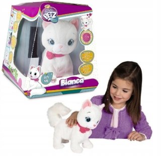 Toys Interaktywny Kotek Bianca Z Piłeczką - Chodzi I Miauczy Jak Prawdziwy