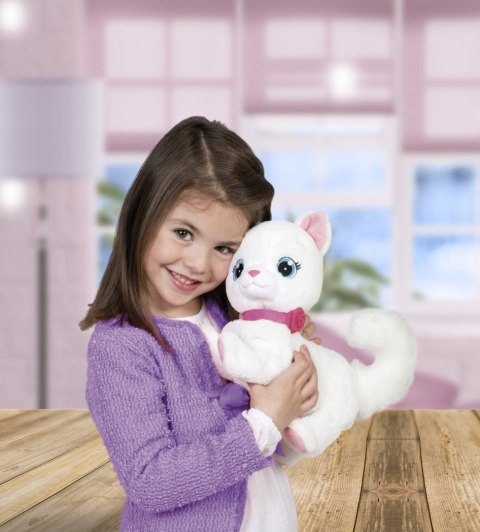 Toys Interaktywny Kotek Bianca Z Piłeczką - Chodzi I Miauczy Jak Prawdziwy