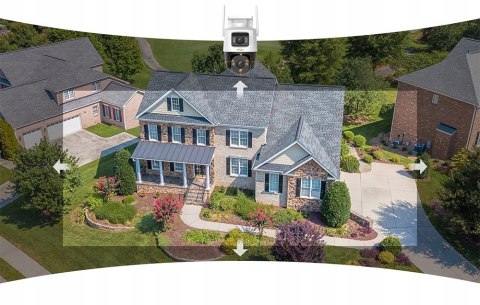Imou Cruiser Dual 6Mp Kamera Zewnętrzna Wifi, Obrotowa, Ip66, 2 Obiektywy