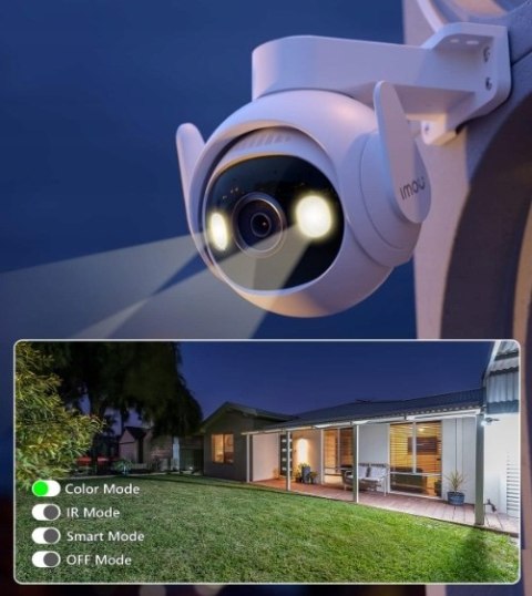 Imou Cruiser2 5Mp Kamera Zewnętrzna Detekcja Ruchu Ip66 Dwukierunkowe Audio
