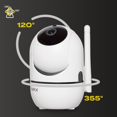 Kamera Domowa Overmax Camspot3.6 1080P Obrotowa 355° 4Diody Mic/Głośnik