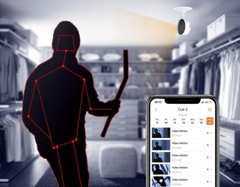 Kamera Ip Imou Cue2 2Mpx Full Hd Wifi Widoczność Nocna Do 10M, Audio Niania