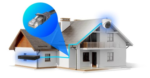 Kamera Ip Zewnętrzna Hilook 4Mpx, Poe 2.8Mm, Ir 20M, Ip67 Wodoodporna, Dwdr