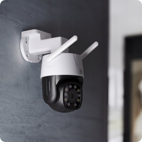 Kamera Ip Zewnętrzna Wifi 8Mp 4K Ptz Z Dźwiękiem I Sony Imx 415