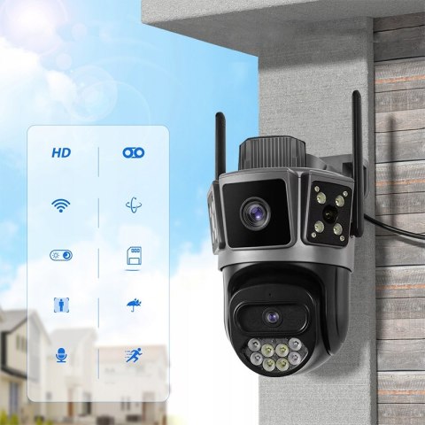Kamera Obrotowa Heelly Pro 2X5mp Z Alarmem, 6X Zoom, Auto Śledzenie