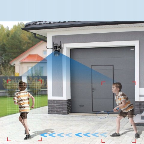 Kamera Obrotowa Heelly Pro 2X5mp Z Alarmem, 6X Zoom, Auto Śledzenie