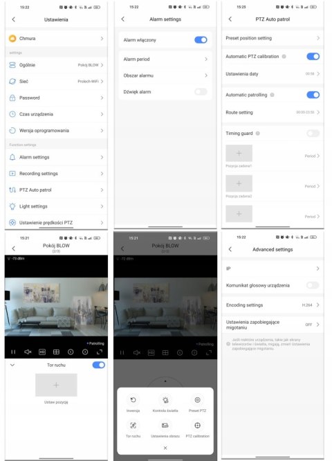 Kamera Obrotowa Wifi Ip Wewnętrzna 3Mpx 2K Zoom Detekcja Ruchu 75° Smart