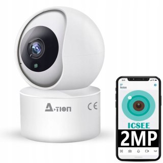 Kamera Wi-Fi A-Tion A-0562 2Mpx Z Obrotową Głowicą I Nocnym Widzeniem