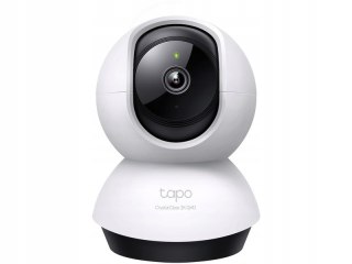 Kamera Wi-Fi Tp-Link Tapo 4Mp 2K Qhd Ai Detekcja Ruchu 360 Stopni Biała