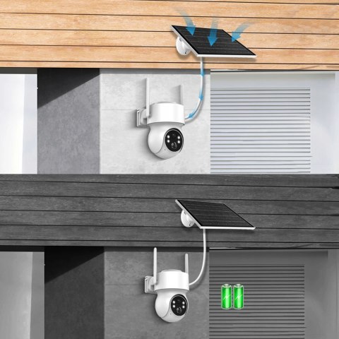 Kamera Zewnętrzna Fortis Se-Cam 4.0 Solar Wifi Full Hd Z Wykrywaniem Ruchu