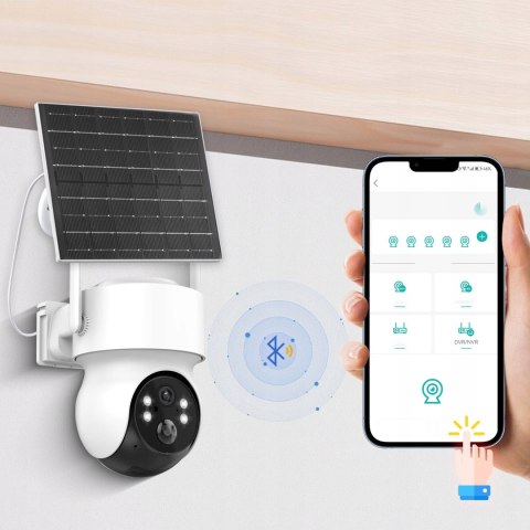 Kamera Zewnętrzna Fortis Se-Cam 4.0 Solar Wifi Full Hd Z Wykrywaniem Ruchu