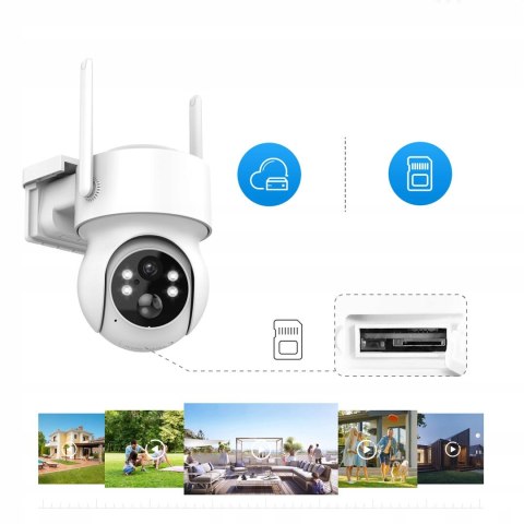 Kamera Zewnętrzna Fortis Se-Cam 4.0 Solar Wifi Full Hd Z Wykrywaniem Ruchu