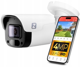 Kamera Zewnętrzna Ip Poe 4Mpx2560*1440Px 3.6Mm Ir 30M Audio Ip66 Bitvision