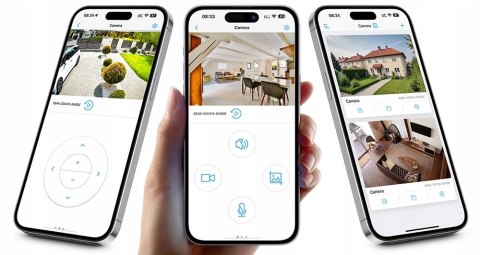 Kamera Zewnętrzna Obrotowa Wifi 8Mp 4K Uhd Z Sony Imx 415 I Detekcją Ruchu