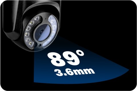 Kamera Zewnętrzna Obrotowa Wifi 8Mp 4K Uhd Z Sony Imx 415 I Detekcją Ruchu