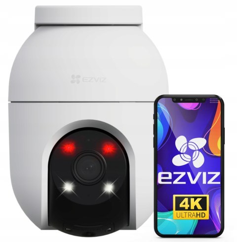 Kamera Zewnętrzna Wi-Fi 8Mpx 4K Ezviz C8c Z Detekcją Ai I Śledzeniem Ruchu