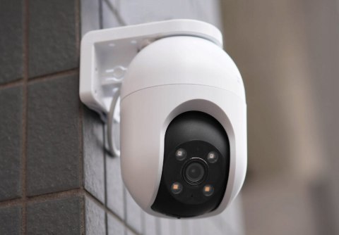 Kamera Zewnętrzna Wifi Obrotowa 5Mpx 3K Ai Śledzenie 360° Noc Hd Dual Light