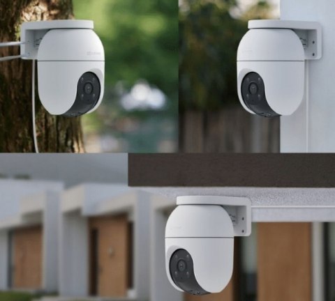 Kamera Zewnętrzna Wifi Obrotowa 5Mpx 3K Ai Śledzenie 360° Noc Hd Dual Light