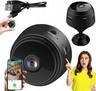 Mini Kamera Wifi Full Hd Detekcja Ruchu I Magnes, Dostęp Zdalny