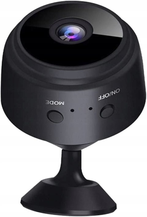 Mini Kamera Wifi Z Noktowizją 150° Full Hd Do Monitoringu Domu Niania