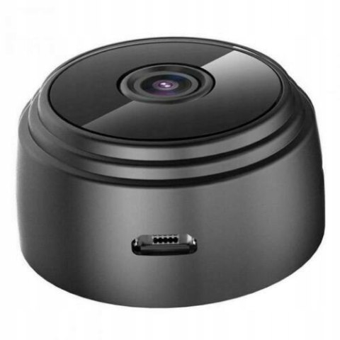 Mini Kamera Wifi Z Noktowizją 150° Full Hd Do Monitoringu Domu Niania