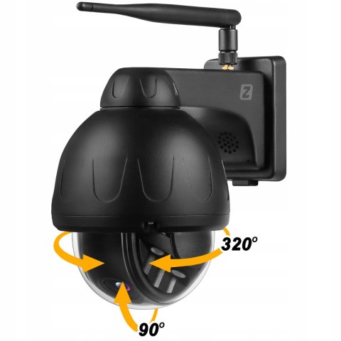 Profesjonalna Kamera Ip P5 Dark 5Mp Wifi Ptz Z Dwustronnym Audio