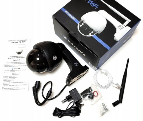 Profesjonalna Kamera Ip P5 Dark 5Mp Wifi Ptz Z Dwustronnym Audio