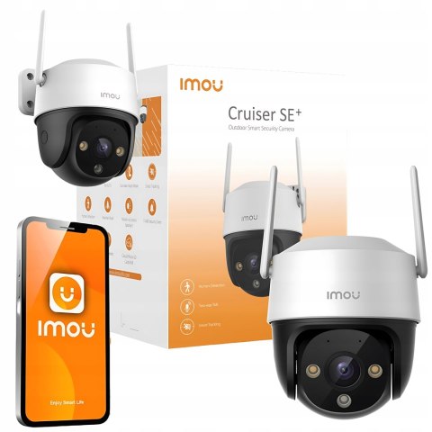 Zewnętrzna Kamera Imou Cruiser Se+ 4Mp Wi-Fi, Zoom 16X, Ip66, Slot Microsd