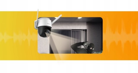 Zewnętrzna Kamera Ip 4Mpx Wifi Imou Cruiser Z Obrotowym Obiektywem 3.6Mm