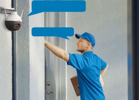 Zewnętrzna Kamera Obrotowa Wifi 4Mpx Ezviz C8w Z Funkcją Detekcji Ruchu