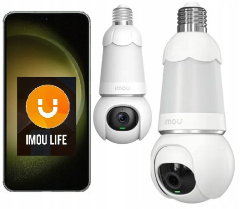 Imou 5Mpx: Kamera Ukryta W Żarówce Ip, Obrotowa I Dwukierunkowa Komunikacja
