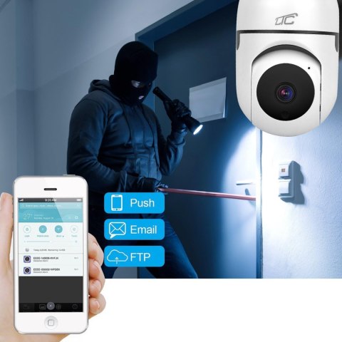 Kamera Bezprzewodowa W Żarówce 5Mp, Monitoring Zewnętrzny Ip65