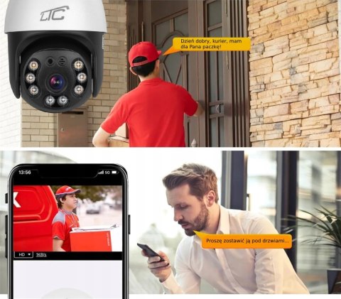 Kamera Bezprzewodowa W Żarówce 5Mp, Monitoring Zewnętrzny Ip65