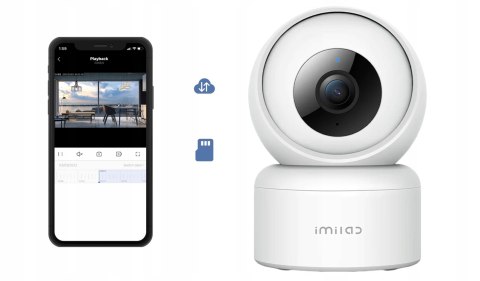 Kamera Imilab C20 Pro 360° Obrotowa Z Wifi, Detekcją Ruchu I Płaczu Dziecka