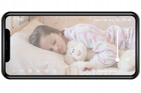 Kamera Ip 360° Full Hd Z Żarówką E27, Nocny Tryb I Alarmem Sterować Kamerą W Zakresie 360°