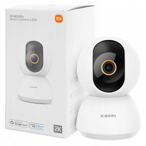 Kamera Ip 360° Xiaomi C300 2K Detekcja Ruchu Night Vision Aplikacja Mi Home