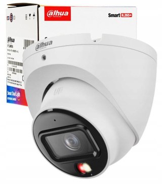 Kamera Ip Dahua 6Mp Poe Dual Light Ip67 30M Noc 110° Kąt Widzenia Audio