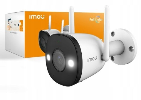 Kamera Ip Imou Bullet 2 4Mp Qhd Ip67 Z Reflektorami Syreną I Detekcją Ruchu