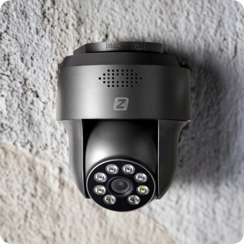 Kamera Ip Obrotowa P4 Dark Wifi 4Mp Z Zoomem, Detekcja Ruchu